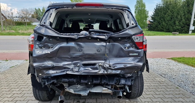 Ford Kuga cena 42900 przebieg: 67000, rok produkcji 2017 z Ryki małe 137